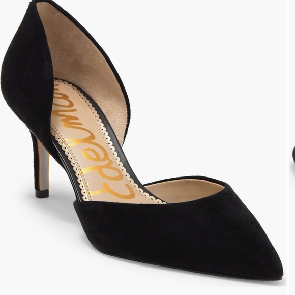 Sam Edelman Jaina Suede d’Orsay Pump - Picture 1 of 4